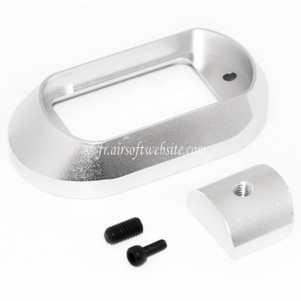 5KU Aluminum IPSC Magwell Convient pour Tokyo Marui G17 G18C GBB Pistolet Airsoft