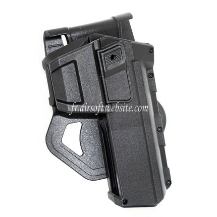 Airsoft Website Polymère Hard Case Moveable Étui Convient pour G17 G18C G19 Pistolet Airsoft