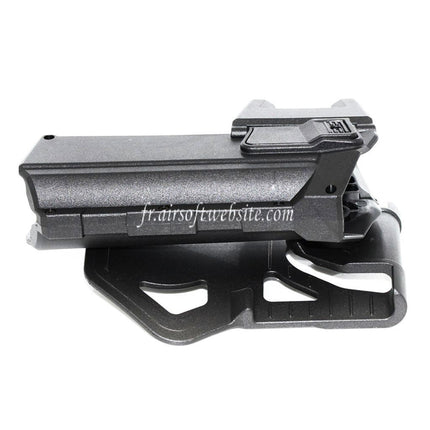 Airsoft Website Polymère Hard Case Moveable Étui Convient pour G17 G18C G19 Pistolet Airsoft