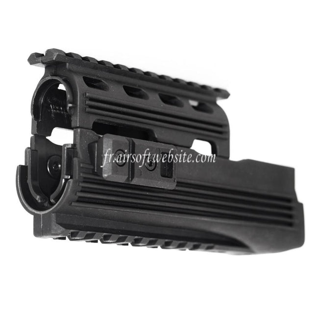 CYMA Haut et Bas Rail de Garde-Main Convient pour AK74 Série AEG Fusil Airsoft Noir