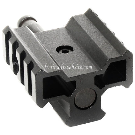 WELL Tri-Rail Bipied Adaptateur connecteur Convient pour Warrior L96A1 MB01 MB04 MB05 Sniper Airsoft