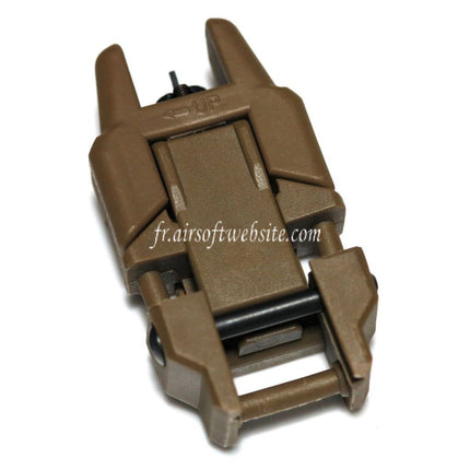 APS Rhino Auxiliary Rabattable Guidon Convient pour AEG Fusil Airsoft