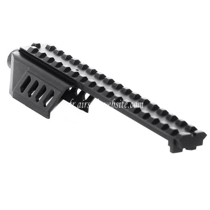 CYMA Canon Accessoire Extension Rail Montage Convient pour CYMA CM030 Tokyo Marui G18C AEP AEG Pistolet Airsoft Noir