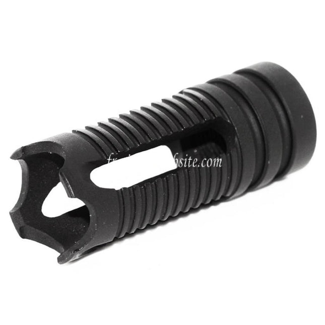 APS Phantom Muzzle Frein de Bouche Convient pour -14mm CCW sens antihoraire Canon Fusil Airsoft Noir