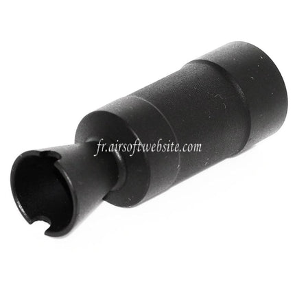 APS AK74U Muzzle Frein de Bouche Convient pour -14mm CCW sens antihoraire Canon Fusil Airsoft Noir