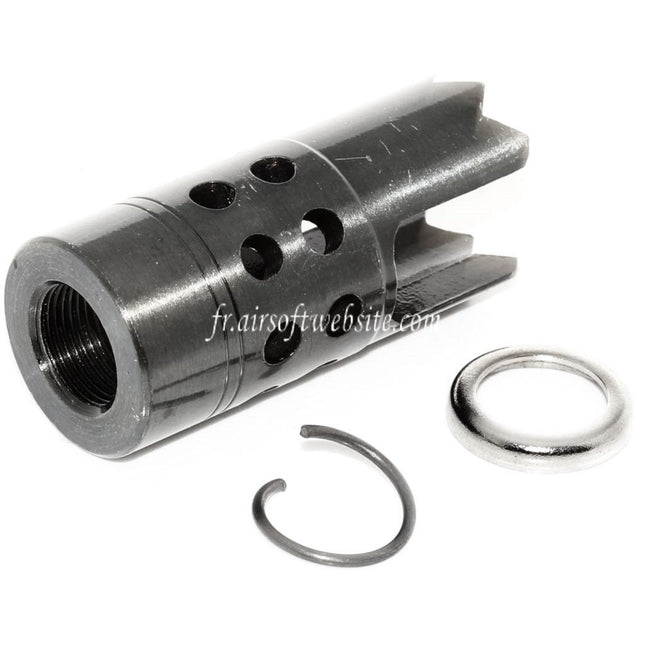 APS Rebar Cutter Frein de Bouche Convient pour +14mm CW sens horaire Fileté Canon Fusil Airsoft