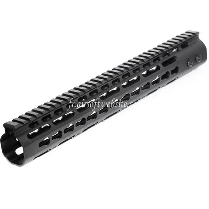 Airsoft Website CNC Aluminum 13.5 Pouces Keymod RAS Rail de Garde-Main Convient pour M4 M16 Série AEG Fusil Noir