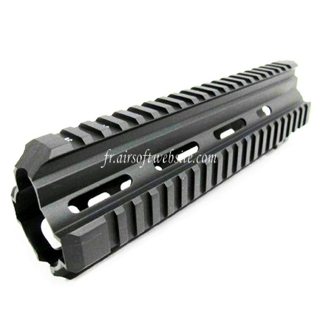 Airsoft Website CNC Aluminum 10.5 Pouces RAS Rail de Garde-Main Convient pour 416 Série AEG GBB Fusil Noir