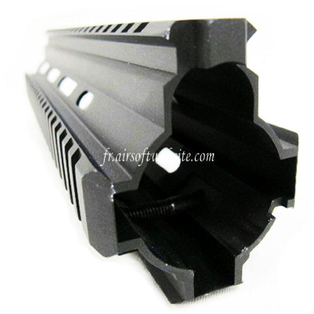 Airsoft Website CNC Aluminum 10.5 Pouces RAS Rail de Garde-Main Convient pour 416 Série AEG GBB Fusil Noir