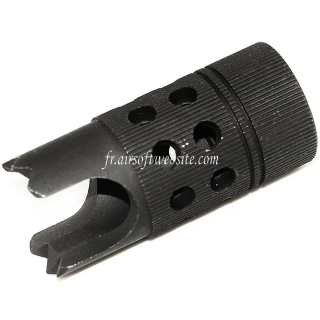 Airsoft Website Rebar Cutter Acier Frein de Bouche Convient pour -14mm CCW sens antihoraire Canon Fusil Airsoft Noir