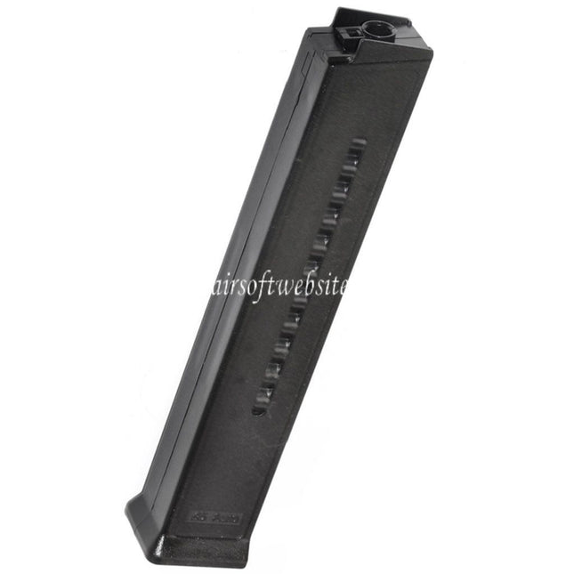Airsoft Website 110 Billes Mid-Cap Chargeur Convient pour H&K Umarex UMP Série AEG Fusil Noir