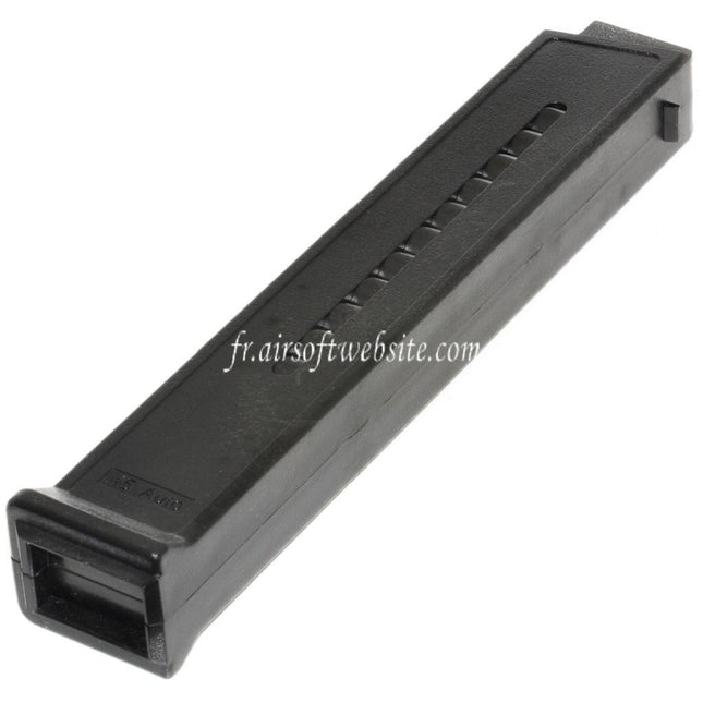 Airsoft Website 110 Billes Mid-Cap Chargeur Convient pour H&K Umarex UMP Série AEG Fusil Noir