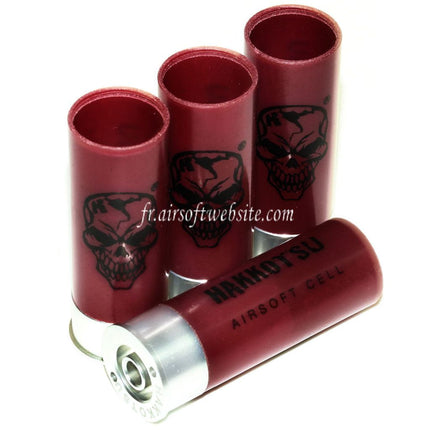 APS 4pièces x12 Billes Co2 CAM870 SMART Ejecting Shotguns Cartridge Shell Airsoft