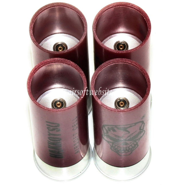 APS 4pièces x12 Billes Co2 CAM870 SMART Ejecting Shotguns Cartridge Shell Airsoft