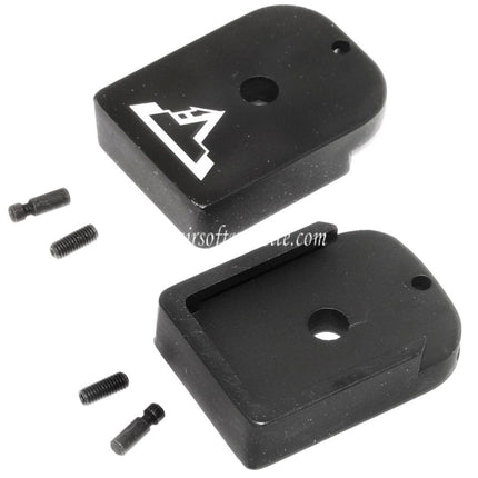 ARMY ARMAMENT 2pièces R601 TTI Combat Master Chargeur Base Plaque Couvre Convient pour ARMY / EMG SAI STI TTI / AW / WE / Tokyo Marui Hi-Capa GBB Gaz Pistolet Chargeur