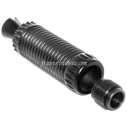 5KU Acier AKMSU Compensateur Frein de Bouche Convient pour -14mm CCW sens antihoraire Canon Fusil Airsoft Noir