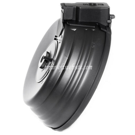 CYMA 2500 Billes Sheet Steel Contrôle du son Électrique Chargeur Tambour Convient pour AK Série AEG Fusil Airsoft Noir