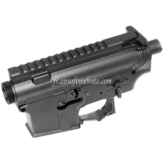 APS Haut Bas Boîtier Convient pour APS ASR Tokyo Marui M4 M16 Série AEG Fusil Airsoft Noir