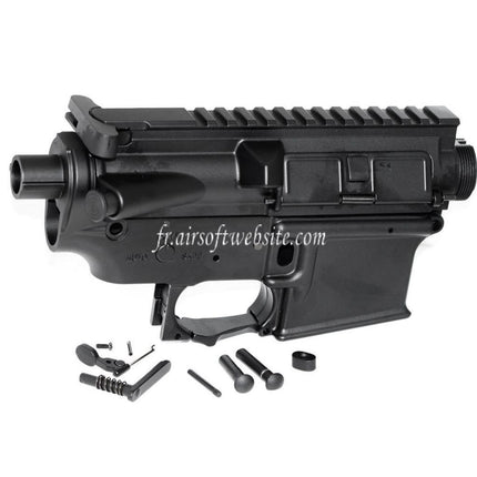 APS Haut Bas Boîtier Convient pour APS ASR Tokyo Marui M4 M16 Série AEG Fusil Airsoft Noir