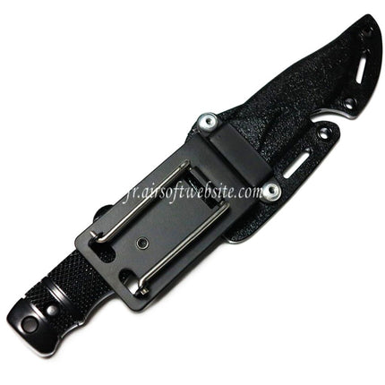 CYMA Plastique M37 Seal Pup Couteau Factice (Non tranchant Caoutchouc Souple Couteau Factice) avec Gaine