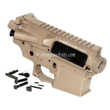 APS Logo Haut Bas Boîtier Convient pour APS ASR Tokyo Marui M4 M16 Série AEG Fusil Airsoft