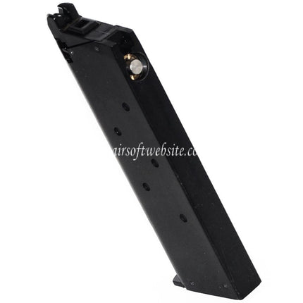 Army Armament 28 Billes Gaz Chargeur Convient pour Kimber Warrior R27 R28 DOUBLE BELL E&C Tokyo Marui 1911 Série GBB Pistolet Airsoft Noir