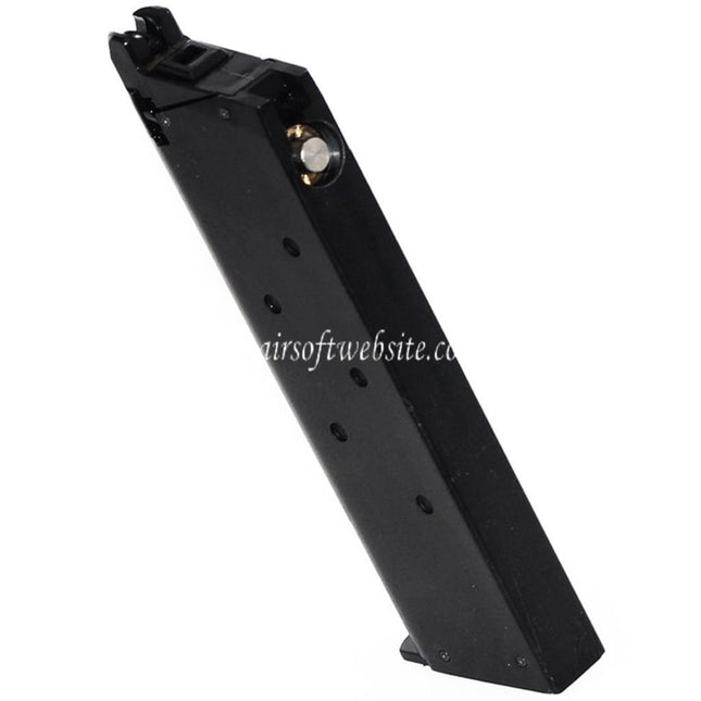 Army Armament 28 Billes Gaz Chargeur Convient pour Kimber Warrior R27 R28 DOUBLE BELL E&C Tokyo Marui 1911 Série GBB Pistolet Airsoft Noir