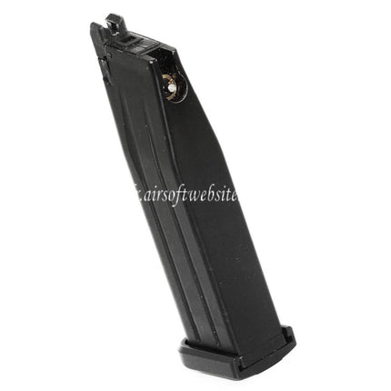 Airsoft Website 31 Billes Gaz Chargeur Convient pour Hi-Capa Série GBB Pistolet Noir