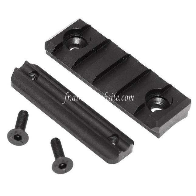 APS 57mm Adaptateur Rail Convient pour Guardian Garde-Main AEG Fusil Airsoft Noir
