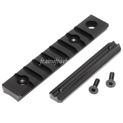 APS 107mm Adaptateur Rail Convient pour Guardian Garde-Main AEG Fusil Airsoft Noir