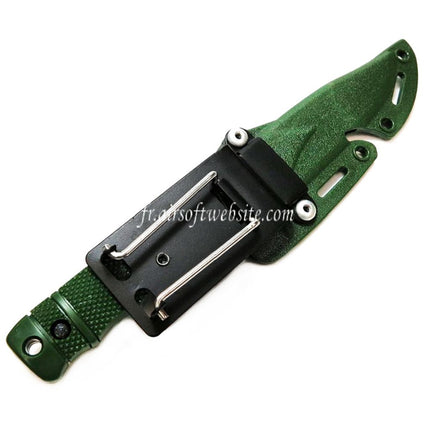 CYMA Plastique M37 Seal Pup Couteau Factice (Non tranchant Caoutchouc Souple Couteau Factice) avec Gaine