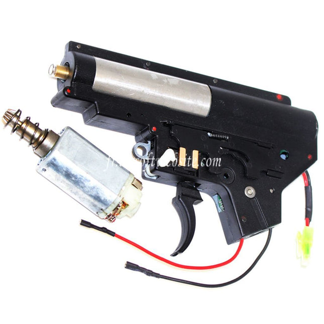 CYMA Couple élevé Moteur Complète Version 2 V2 Vitesse Boîte Convient pour MP5 Série AEG Fusil Airsoft Arrière Câblage