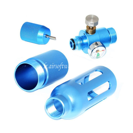 PPS 88g Co2 Gaz Rechargeable CNC Chargeur avec PSI Jauge