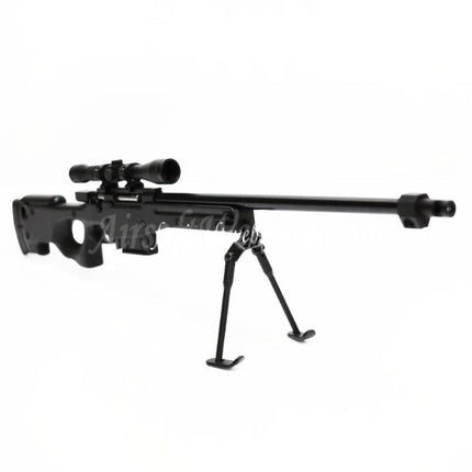 Airsoft Website 12 Pouces Non-Fonctionnelle Jouet Modèle Kit 1:6 L96 Métal Fusil Noir