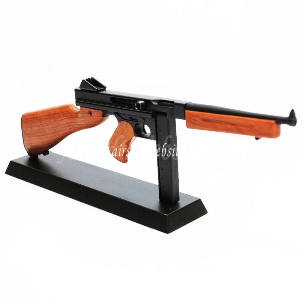 Airsoft Website 12 Pouces Non-Fonctionnelle Jouet Modèle Kit 1:6 M1A1 Thomas Fusil Noir/Brun