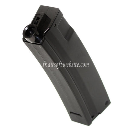 CYMA 65 Billes Mid-Cap Chargeur Court Type Convient pour Classic Army / CYMA / G&P / Golden Eagle / JG / SRC / Tokyo Marui MP5 Série AEG Fusil Airsoft Noir