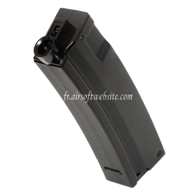 CYMA 65 Billes Mid-Cap Chargeur Court Type Convient pour Classic Army / CYMA / G&P / Golden Eagle / JG / SRC / Tokyo Marui MP5 Série AEG Fusil Airsoft Noir