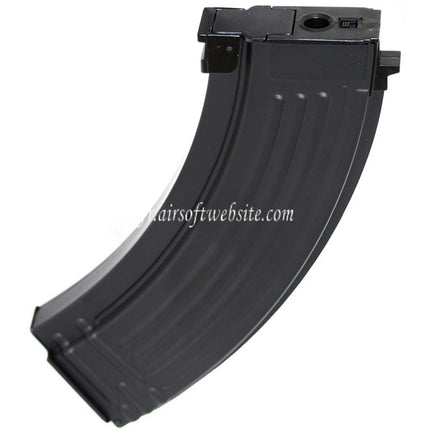 CYMA 600 Billes Métal Flash Chargeur Convient pour AK Série AEG Fusil Airsoft Noir