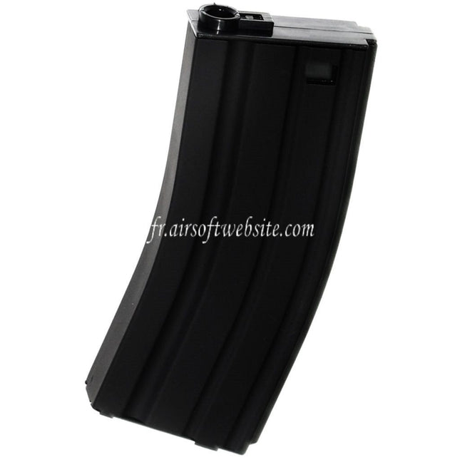 E&C 30 Billes Métal Mid-Cap Chargeur Convient pour M4 M16 Série AEG Fusil Airsoft Noir