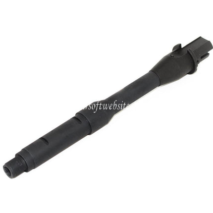 5KU 225mm 8.75 Pouces Aluminium Canon Extérieur -14mm CCW sens antihoraire Convient pour M4 M16 Série AEG Fusil Airsoft Noir