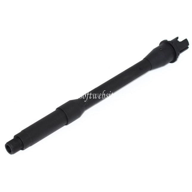 5KU 260mm 10.25 Pouces Aluminium Canon Extérieur -14mm CCW sens antihoraire Convient pour M4 M16 Série AEG Fusil Airsoft Noir