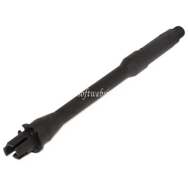 5KU 260mm 10.25 Pouces Aluminium Canon Extérieur -14mm CCW sens antihoraire Convient pour M4 M16 Série AEG Fusil Airsoft Noir