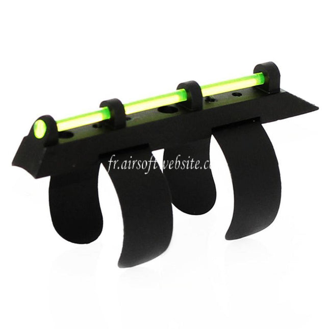 APS 50x2 Vert Fibre Optique Guidon Convient pour CAM870 M870 Shotgun Airsoft