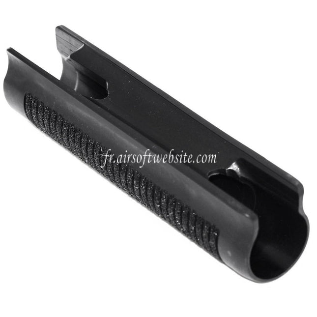 APS Police Style Pointillé Shotguns Forend Convient pour CAM870 Shotguns Airsoft Noir