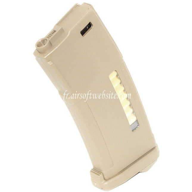 PTS 150 Billes EPM Mid-Cap Enhanced Polymère Chargeur Convient pour M4 M16 Série Tokyo Marui KWA PTS PDR-C ERG Masada G&P VFC-416 CA-416 AMOEBA AM Variants AEG Fusil Airsoft