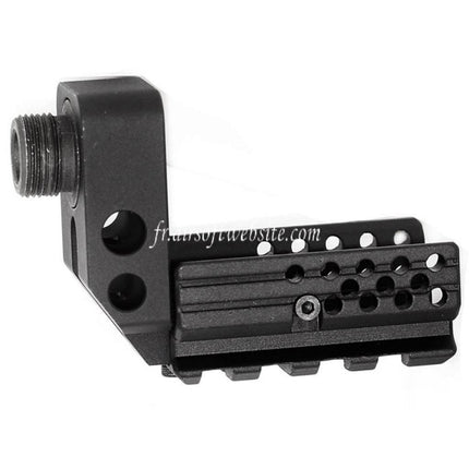 5KU SAS Rallongé Kit Convient pour Tokyo Marui G17 G18C G17Custom GBB Pistolet Airsoft Noir