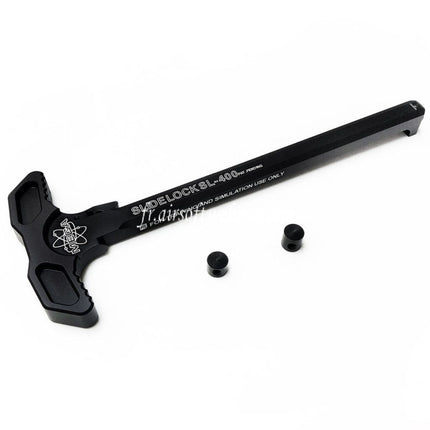 PTS Mega Arms Arrêtoir de Glissière Chargement Poignée Convient pour G&P Western Arms WA M4 Série GBB Fusil Airsoft Noir