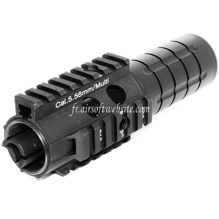5KU Mini Patriot Avant Kit Convient pour M4 M16 Série AEG Fusil Airsoft Noir