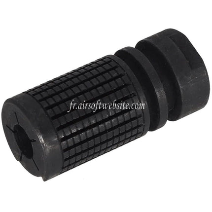 G&P KAC URX Style Acier Cache-Flamme +14mm CW sens horaire Fileté Noir