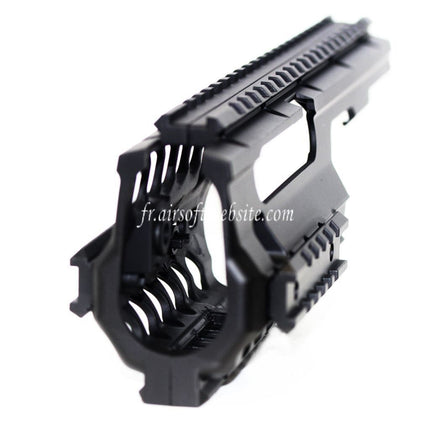 Airsoft Website Léger 250mm Rail de Garde-Main Convient pour Tokyo Marui MP5K / MP5K PDW Fusil Noir